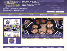 Tablet Screenshot of bchs.brooklyncenterschools.org